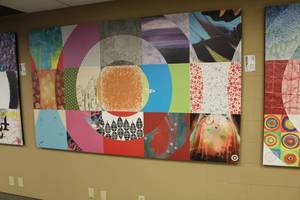 lot 77 image: Target Wall Art
