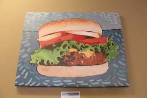 lot 69 image: The Hamburger Wall Art
