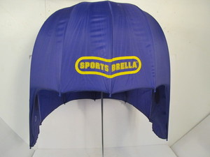 lot 239 image: Awesome Vintage 80s  MN VIKINGS Sportsbrella Umbrella - Autographed by Bud Grant