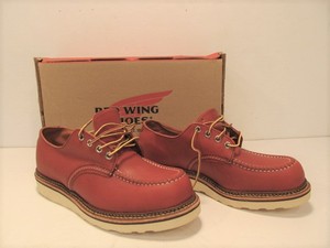 lot 244 image: Brand New RED WING Leather Oxford Shoes - Mens Size 7.5