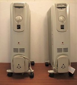 lot 246 image: 2 Working Radiator Style Electric Heaters