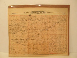 lot 263 image: Lot of Antique MN Map and 2 Collectable Prints