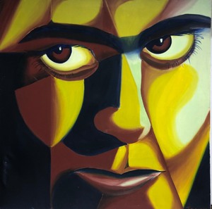 lot 288 image: Large Signed Oil on Canvas Painting - Terwilliger