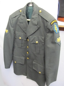 lot 130 image: 2 Vintage US Military Uniform Jackets