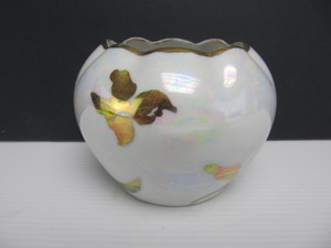 lot 66 image: Vintage Artist Signed Royal Epiag Lustre Czechoslovakian Vase