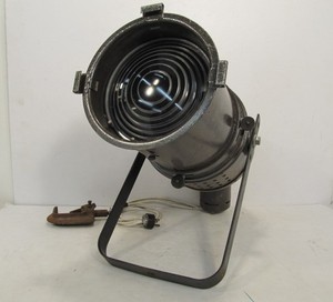lot 144 image: Very Cool LARGE Vintage Theater Stage Light