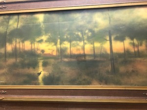 lot 196 image: Antique Early 1900s GEORGE INNESS Framed Print