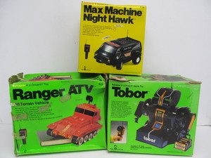 lot 164 image: 3 Vintage Boxed SCHAPER Toy Vehicles