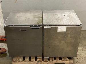 lot 26 image: (2) Fraulson Under-Counter Coolers