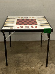 lot 50 image: Gaming Table With Multi-Game Top
