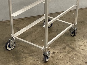 lot 52 image: National Aluminum Tray Rack