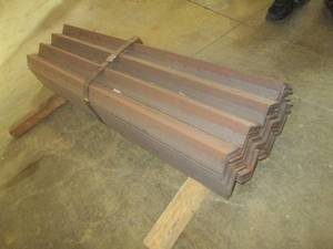 40 Pieces of angle steel.  49 long...