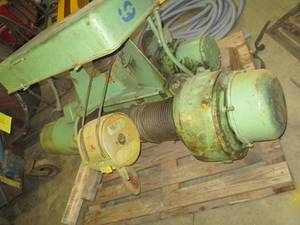 5 Ton P & H hoist.  Works but is no...