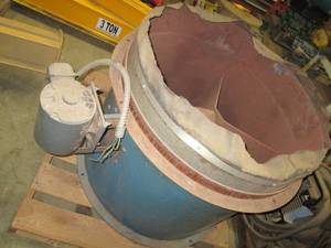 Paint booth exhaust fan...