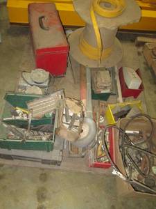 Assorted wire, hardware and pumps...