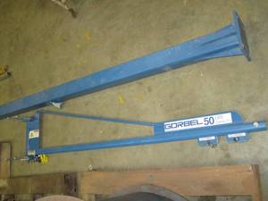 50 pound Gorbel jib...