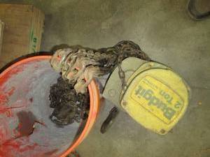 Budgit 2 ton chain falls...