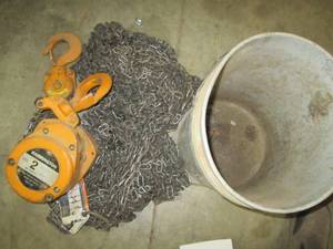 Harrington 2 ton chain falls...
