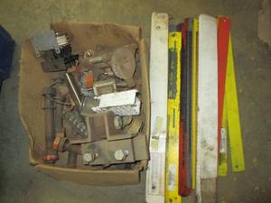Blades and assorted hardware...