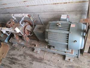 Morot and pump...