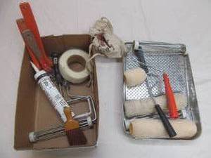 lot 12 image: paint supplies