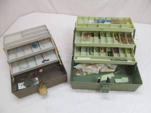 lot 13 image: tackle boxes, tackle