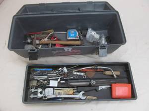 lot 23 image: Plano tool box, tools
