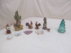 lot 69 image: ceramic figurines