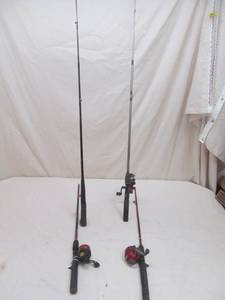 lot 80 image: fishing rods and reels