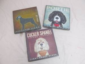 lot 146 image: Dogs Rock Wall art