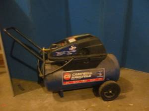 lot 172 image: Campbell Hausfeld air compressor