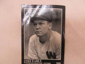 lot 181 image: baseball trading card