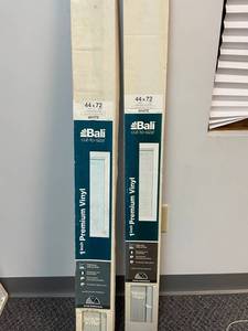 Set of Vinyl Blinds