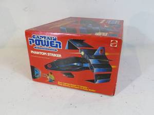 lot 1 image: VINTAGE 1984 Captain Power Phantom Striker