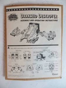lot 2 image: VINTAGE Kenner Darkseid Destroyer