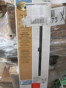 lot 4 image: Hampton Bay Outdoor 2 pc Lamp Post ...