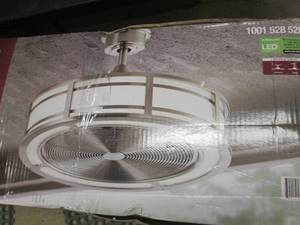lot 11 image: Brette 23 in. LED IndoorOutdoor Br...