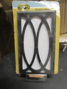 lot 42 image: Wireless or Wired Door Bell in Blac...