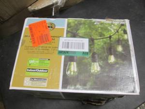 lot 47 image: 24 ft. 12-Light Filament LED String...