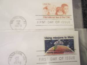 lot 413 image: 2 First Day of Issue Collectable St...
