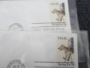 lot 416 image: 2 First Day of Issue Collectable St...