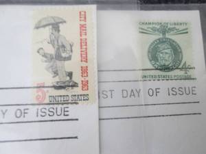 lot 428 image: 2 First Day of Issue Collectable St...
