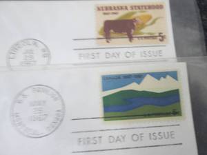 lot 440 image: 2 First Day of Issue Collectable St...