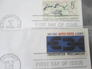 lot 441 image: 2 First Day of Issue Collectable St...