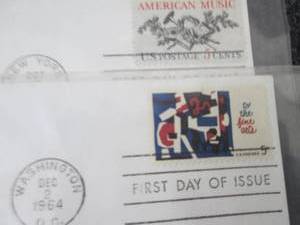 lot 442 image: 2 First Day of Issue Collectable St...