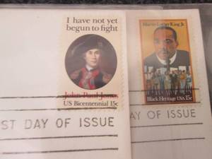 lot 447 image: 2 First Day of Issue Collectable St...