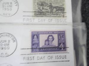 lot 454 image: 2 First Day of Issue Collectable St...