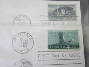 lot 455 image: 2 First Day of Issue Collectable St...