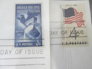 lot 475 image: 2 First Day of Issue Collectable St...