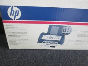 lot 482 image: HP 640 Inkjet Fax NIB  Retail $323....